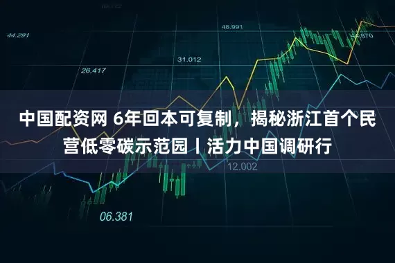 中国配资网 6年回本可复制，揭秘浙江首个民营低零碳示范园丨活力中国调研行